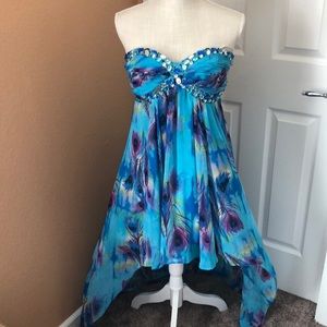 cute high low prom/homecoming dress